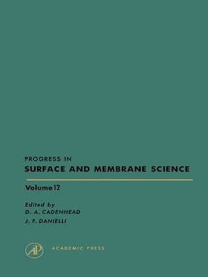 cover image of Progress in Surface and Membrane Science, Volume 12